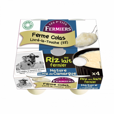 Riz au lait nature