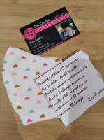 Masque barrière enfant nuage