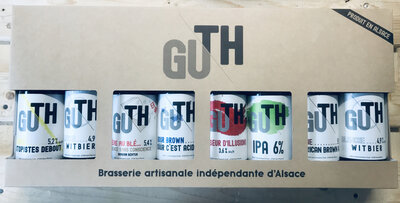 Coffret 8 bouteilles vide