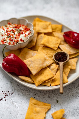 Crackers au piment d'espelette
