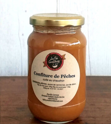 Confiture de pêches