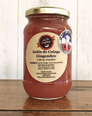 Gelée de coings gingembre