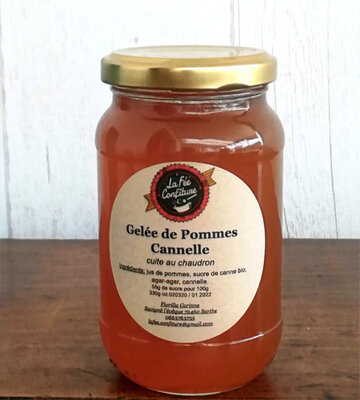Gelée de pommes cannelle