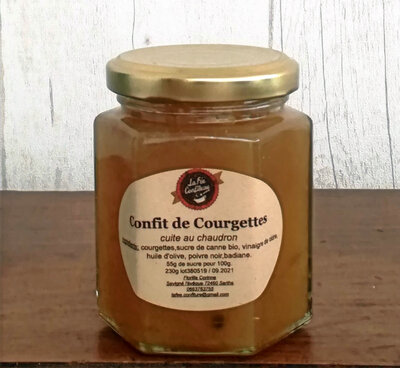 Confit de courgettes