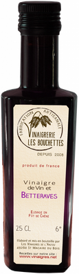 Vinaigre de vin et betteraves