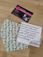 Masque barrière enfant guirlande