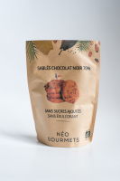 Sablés chocolat noir 70%