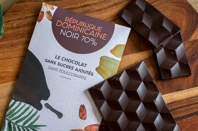 Chocolat noir 70% - rép dominicaine