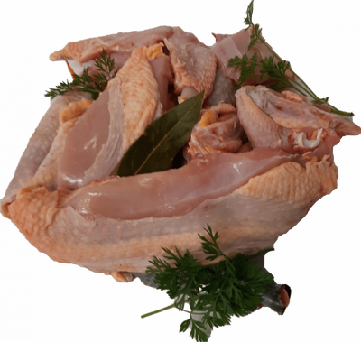 Poulet découpé