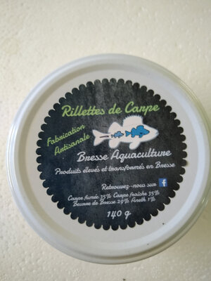 Rillettes de carpe à l'aneth