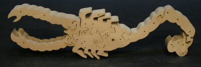 Puzzle signe du zodiaque scorpion