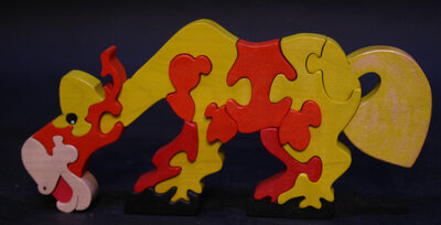 Puzzle cheval