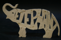 Puzzle éléphant