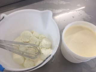 Fromage blanc battu