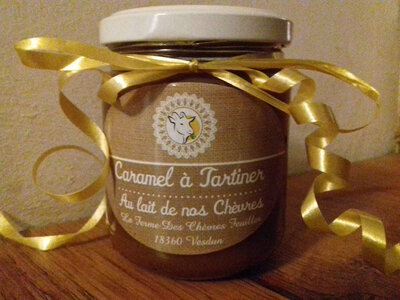 Caramel lait de chèvre et noisettes