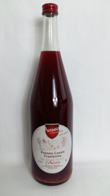 Jus de pomme cassis framboise 1l