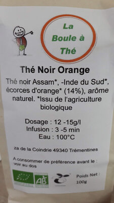 Thé noir orange