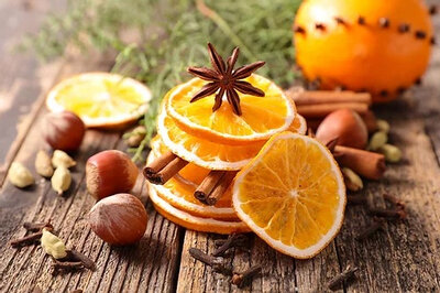 Bougie parfumée cannelle et orange