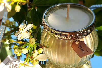 Bougie parfumée monoï