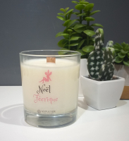 Bougie noël féérique