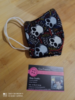 Masque barrière tête de mort