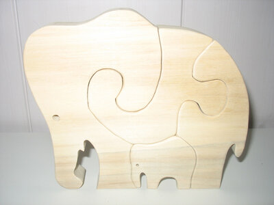 Puzzle éléphants