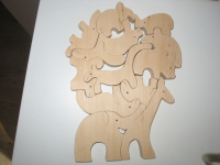 Puzzle casse-tête savanne