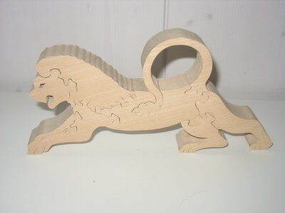 Puzzle signe zodiaque lion