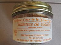 Rillette de volailles de 200g