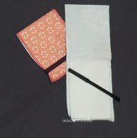 Bloc note exagone rouge