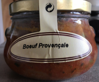 Conserve de boeuf provençale