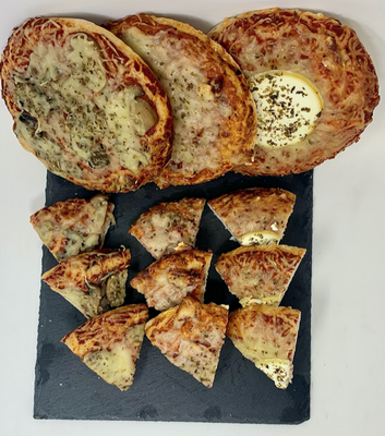 La trilogie de nos pizzas