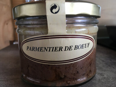 Conserve de parmentier de boeuf