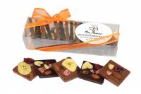 Mendiants chocolat noir et lait