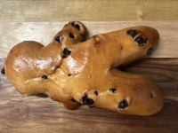 Le mannele aux pépites de chocolat