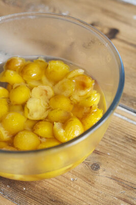 Mirabelles au sirop bio