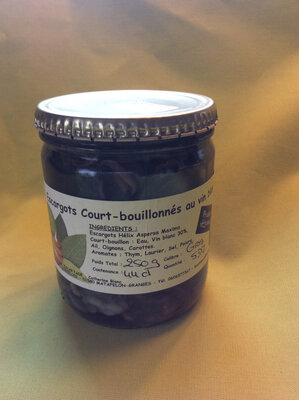 Escargots court-bouillonnés