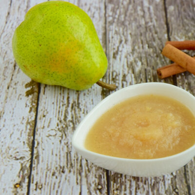 Purée de poires bio