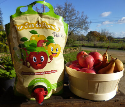 Jus pommes/poires 3l