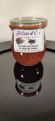 Chutney cacao et fève de tonka
