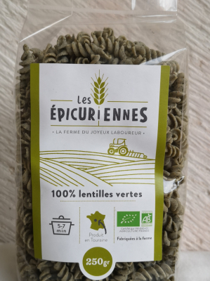 100% lentilles vertes 250g