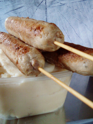 Aligot/saucisses de pays