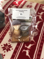 Savon a barbe & blaireau bois