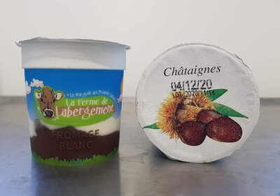 Fromage blanc châtaigne
