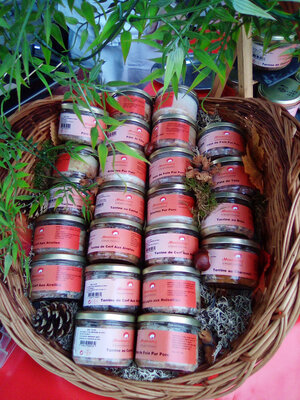 Terrines au cèpes