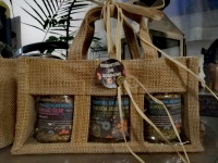 Coffret cadeau 2 gomasio et 1 miel