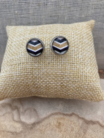 Boucles puces noires, blanches, or