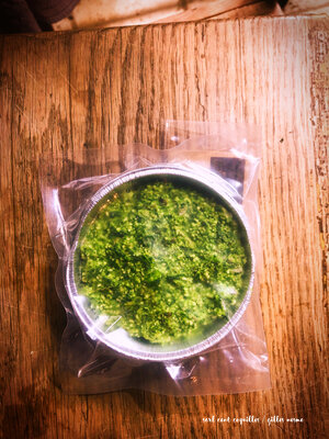 Pesto d'escargots à l'ail des ours