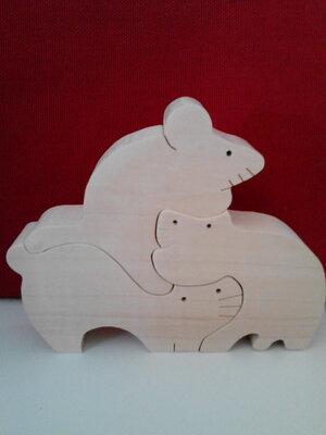 Puzzle chats & souris