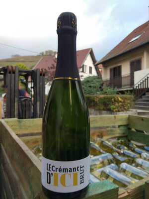 Le crémant d'ici blanc